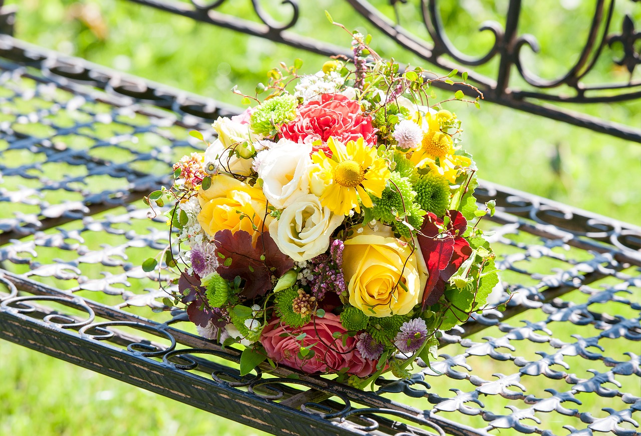 wedding flowers bridal bouquet free photo