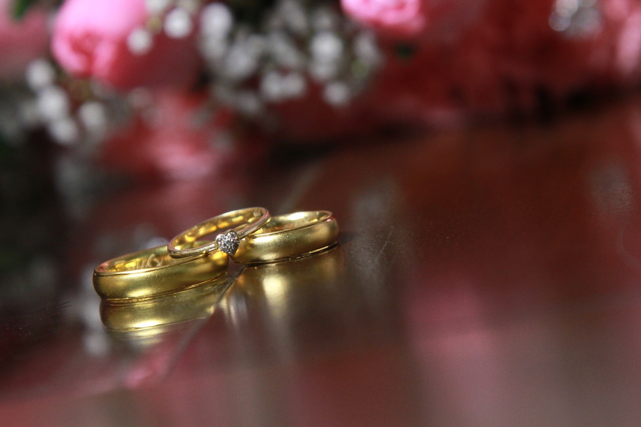 wedding ring gold free photo