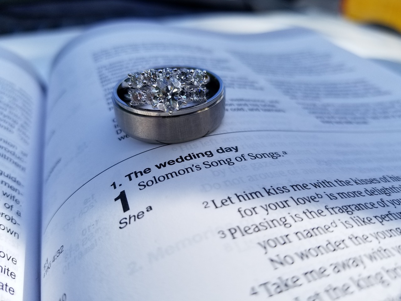 wedding ring bible free photo