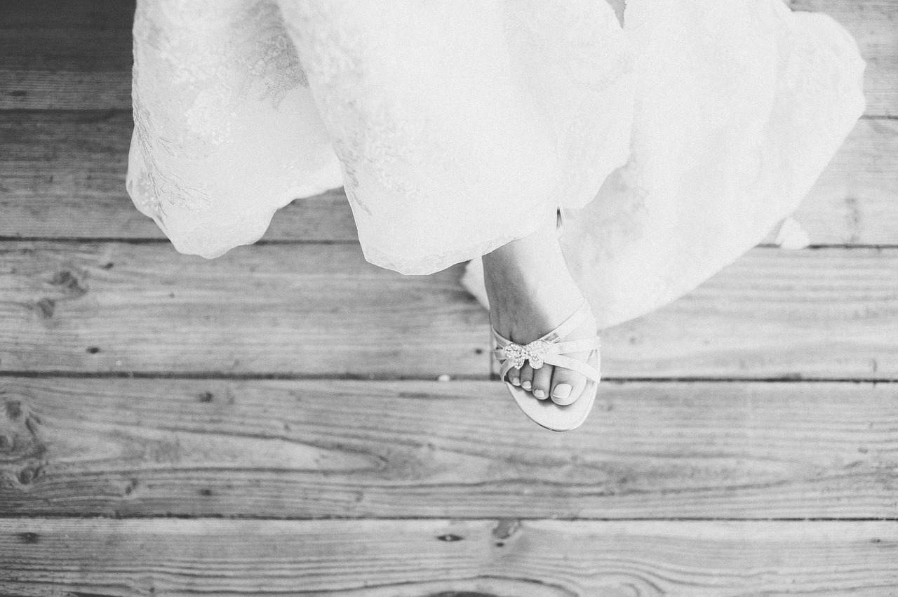wedding shoes toes free photo