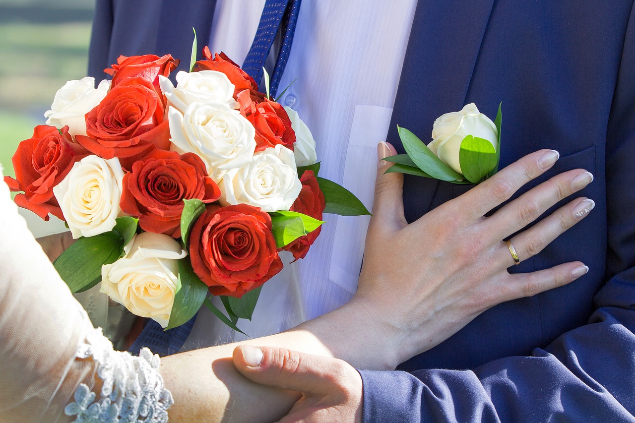 wedding  bouquet  celebration free photo