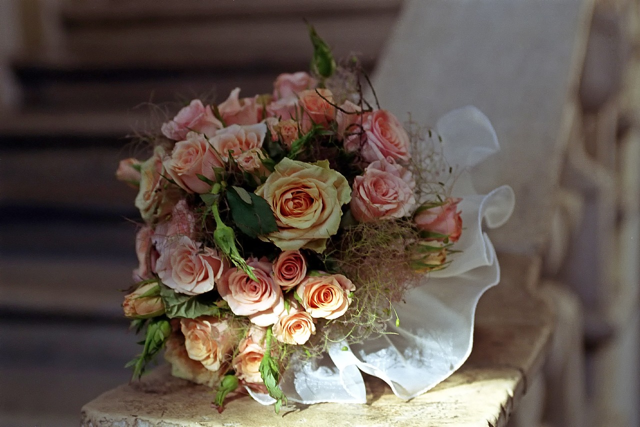 wedding  flower  rose free photo