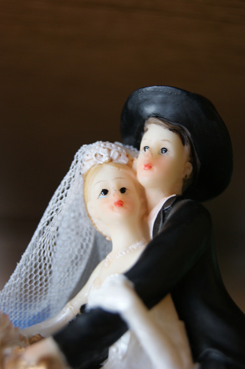 wedding the figurine cake free photo