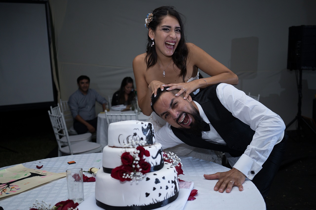 wedding  marriage  cake free photo