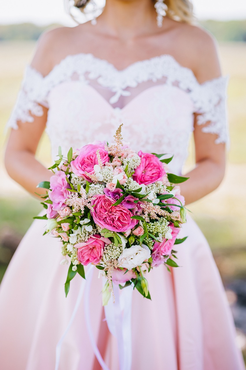 wedding  flowers  girl free photo