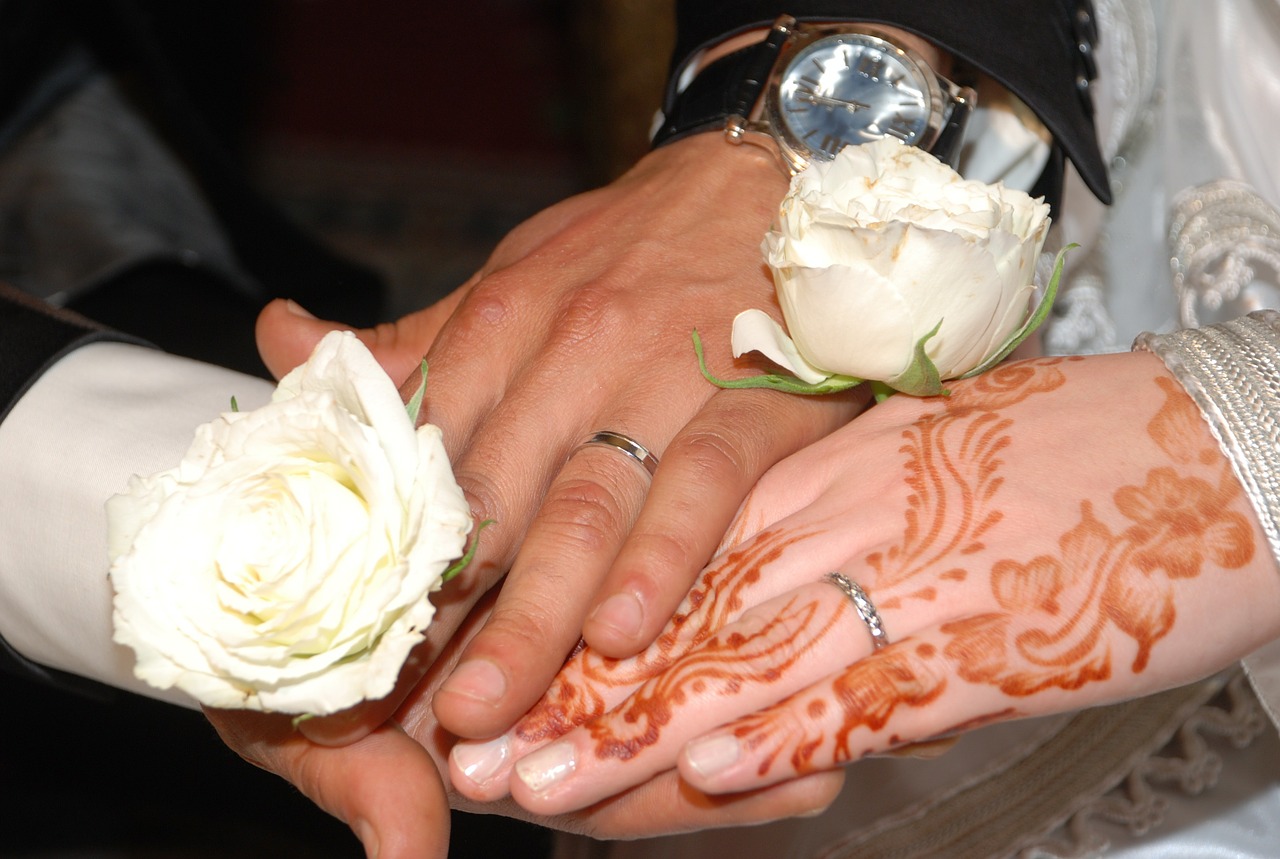 wedding henna rings free photo
