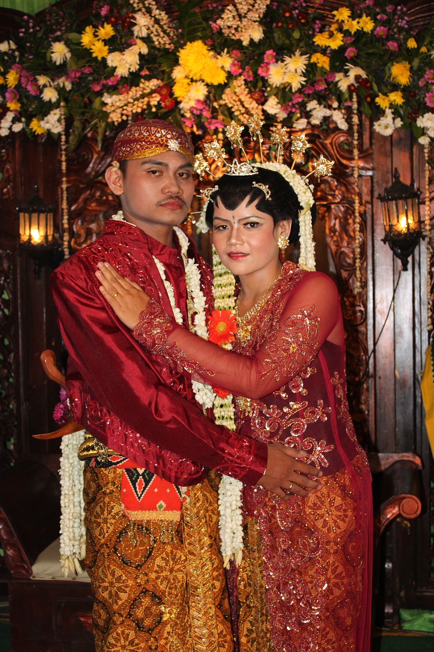 wedding traditional javanese tradition free photo