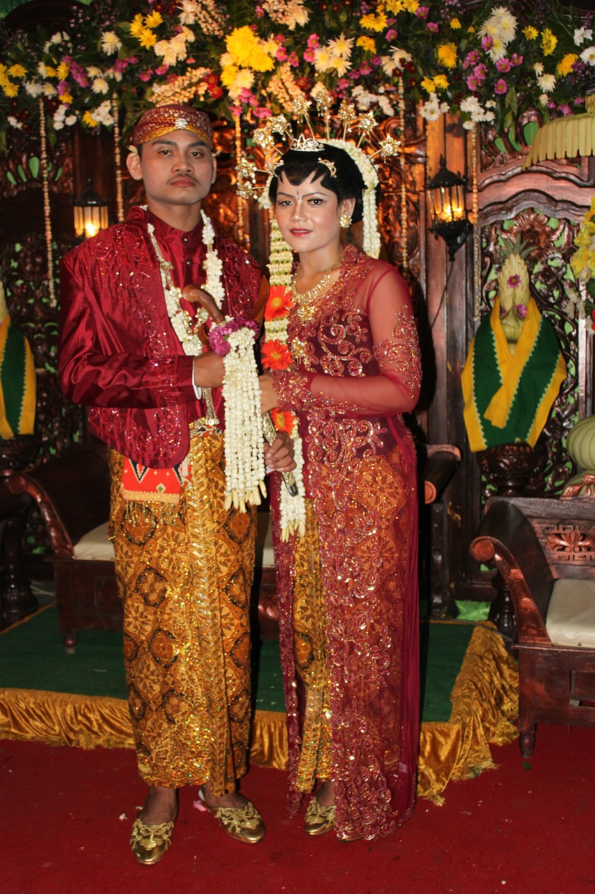 wedding traditional javanese tradition free photo