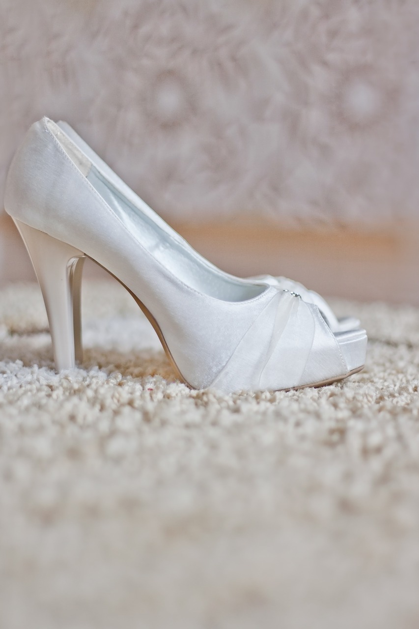 wedding shoes higheels free photo