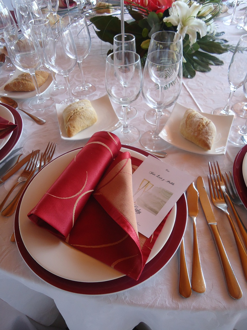 wedding banquet restaurant festival free photo