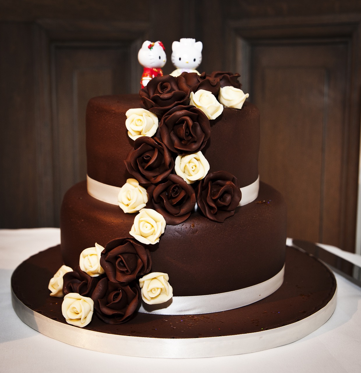 wedding cake cake chocolate free photo
