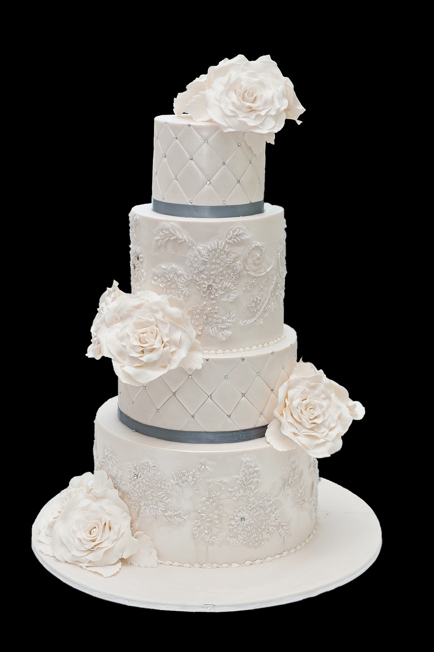 wedding cake  cake  frosting free photo
