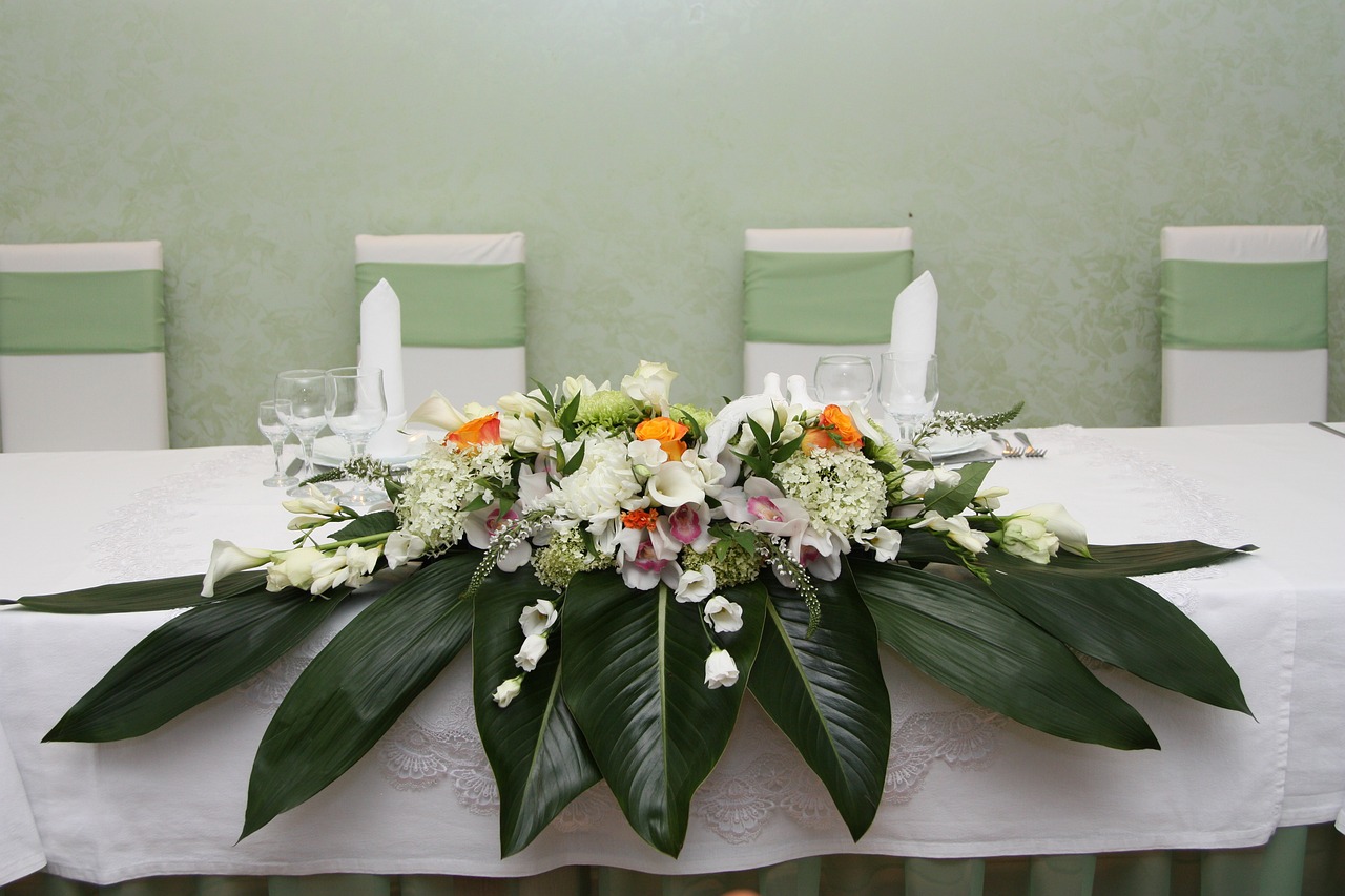 wedding decor floral arrangement decor free photo