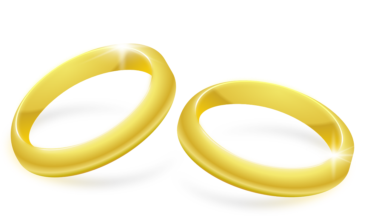 wedding rings jewellery gold free photo