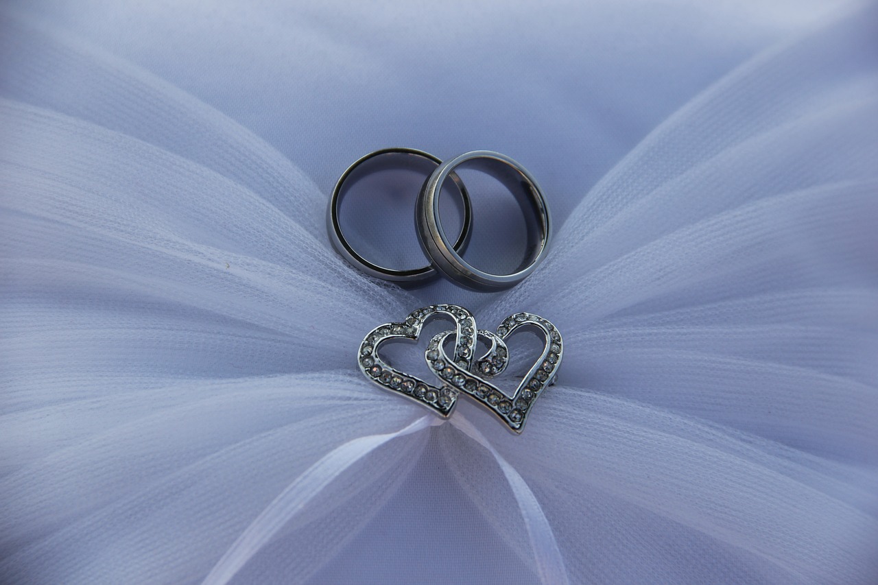 wedding rings rings marry free photo