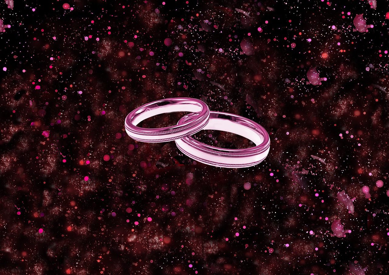 wedding rings marriage wedding free photo