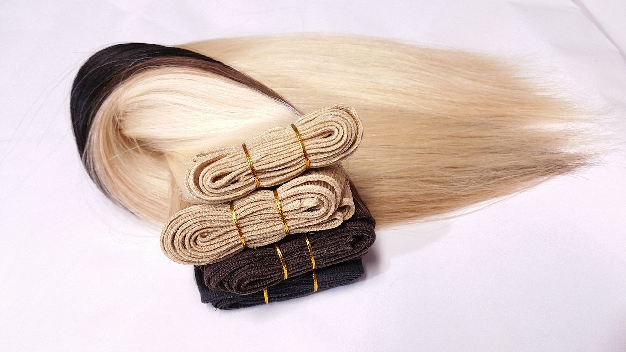 weft extension hair extension free photo