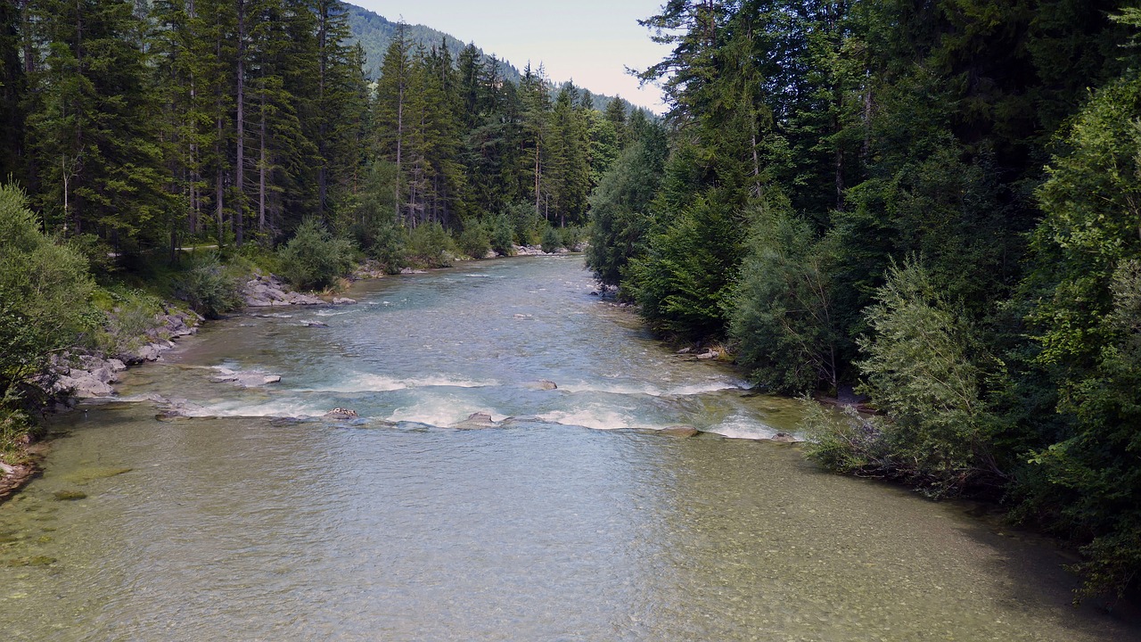 weißach river rottach-egern free photo