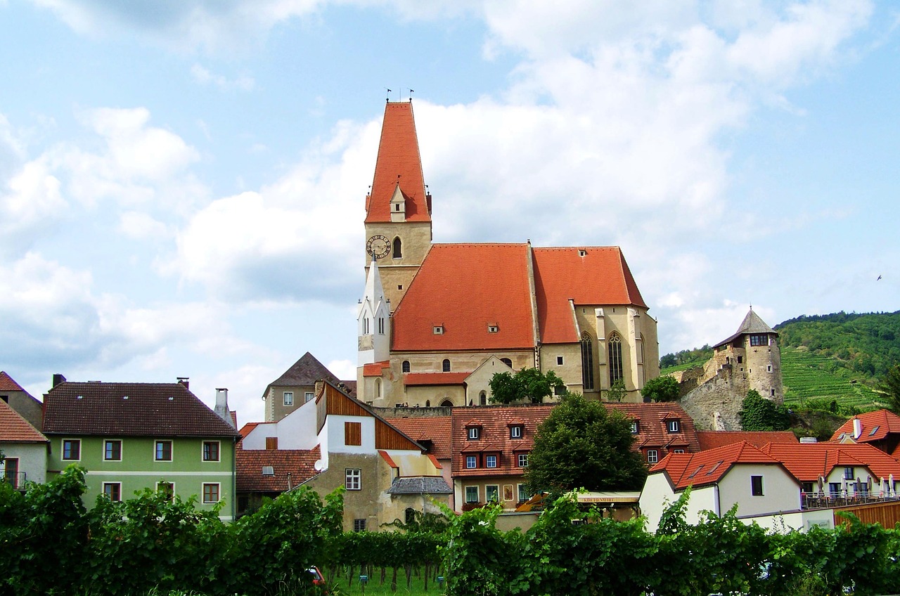 weissen kirchen austria church free photo