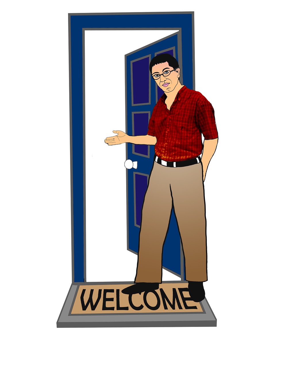 welcome come in welcome home free photo