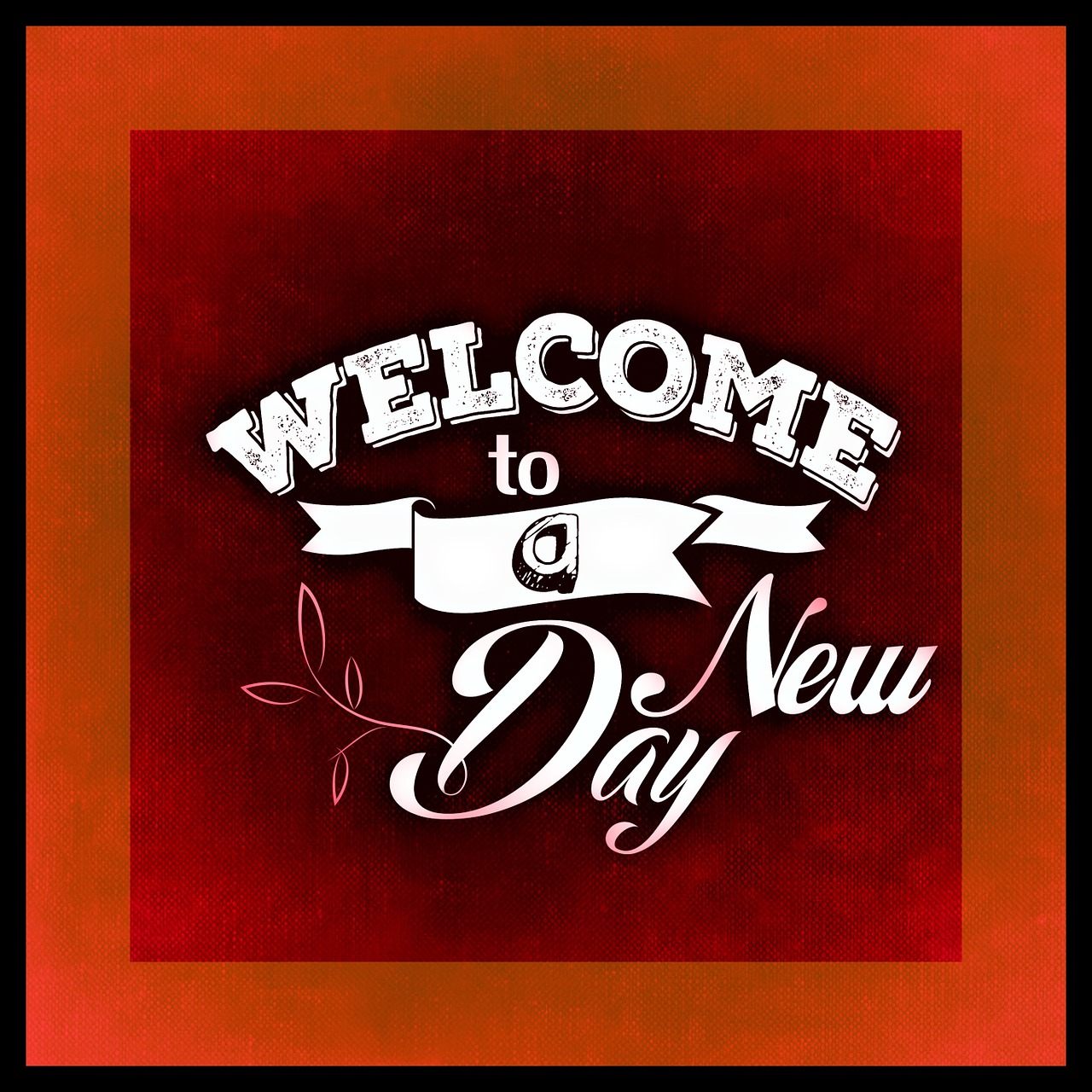 welcome day new free photo