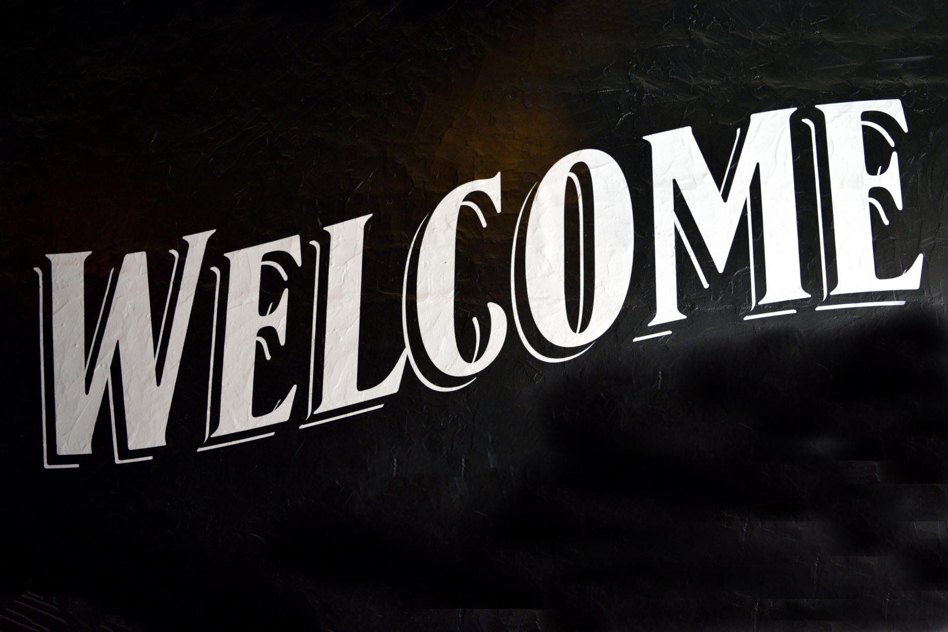 welcome sign signage background free photo