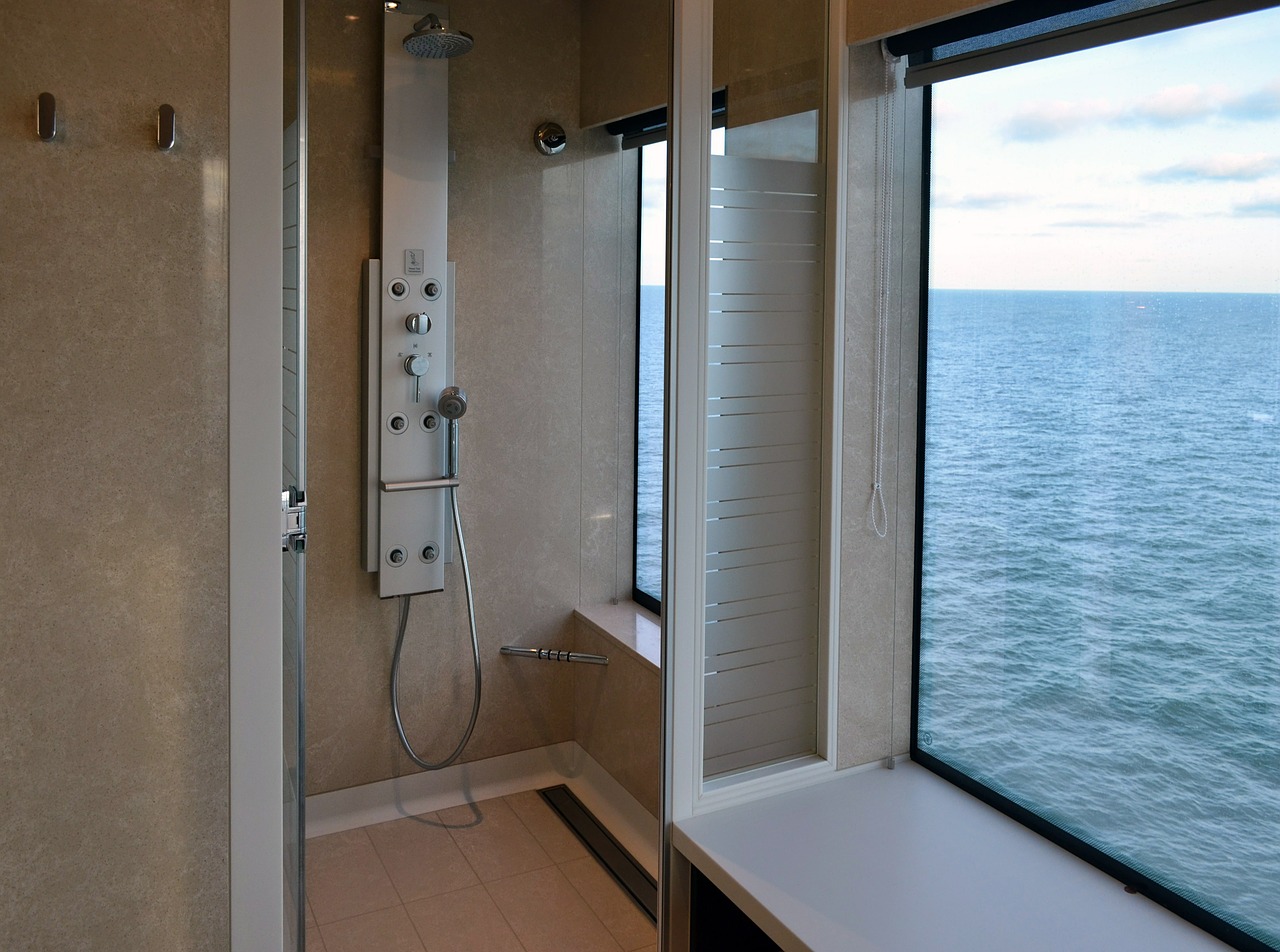 wellness shower cruise ship free photo