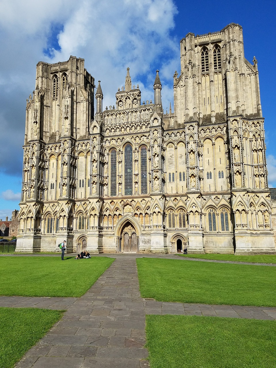 wells  cathedral  famous free photo
