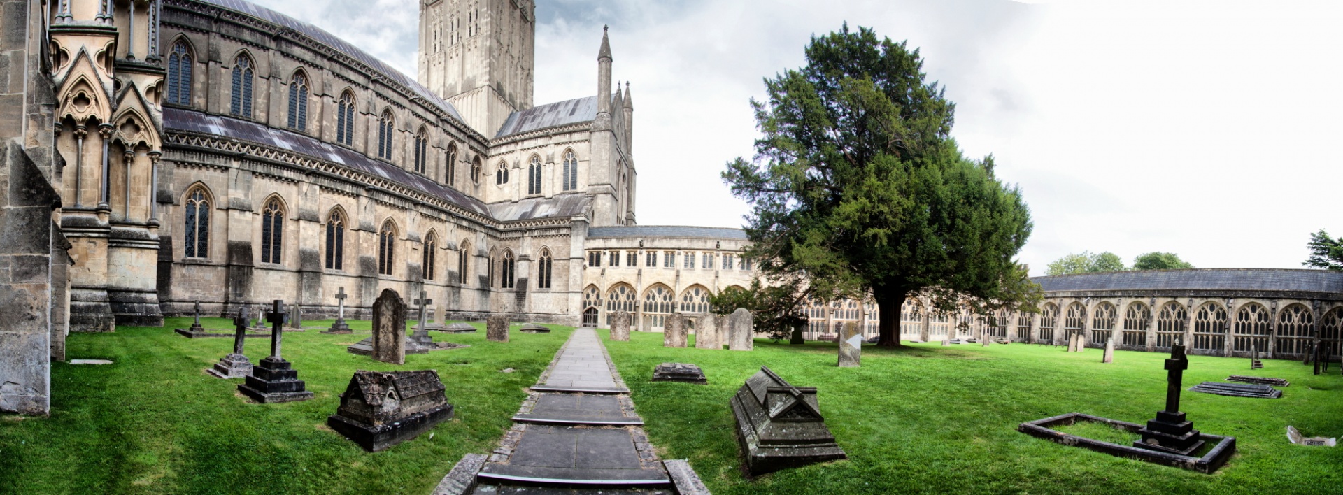 wells cathedral cloister free photo