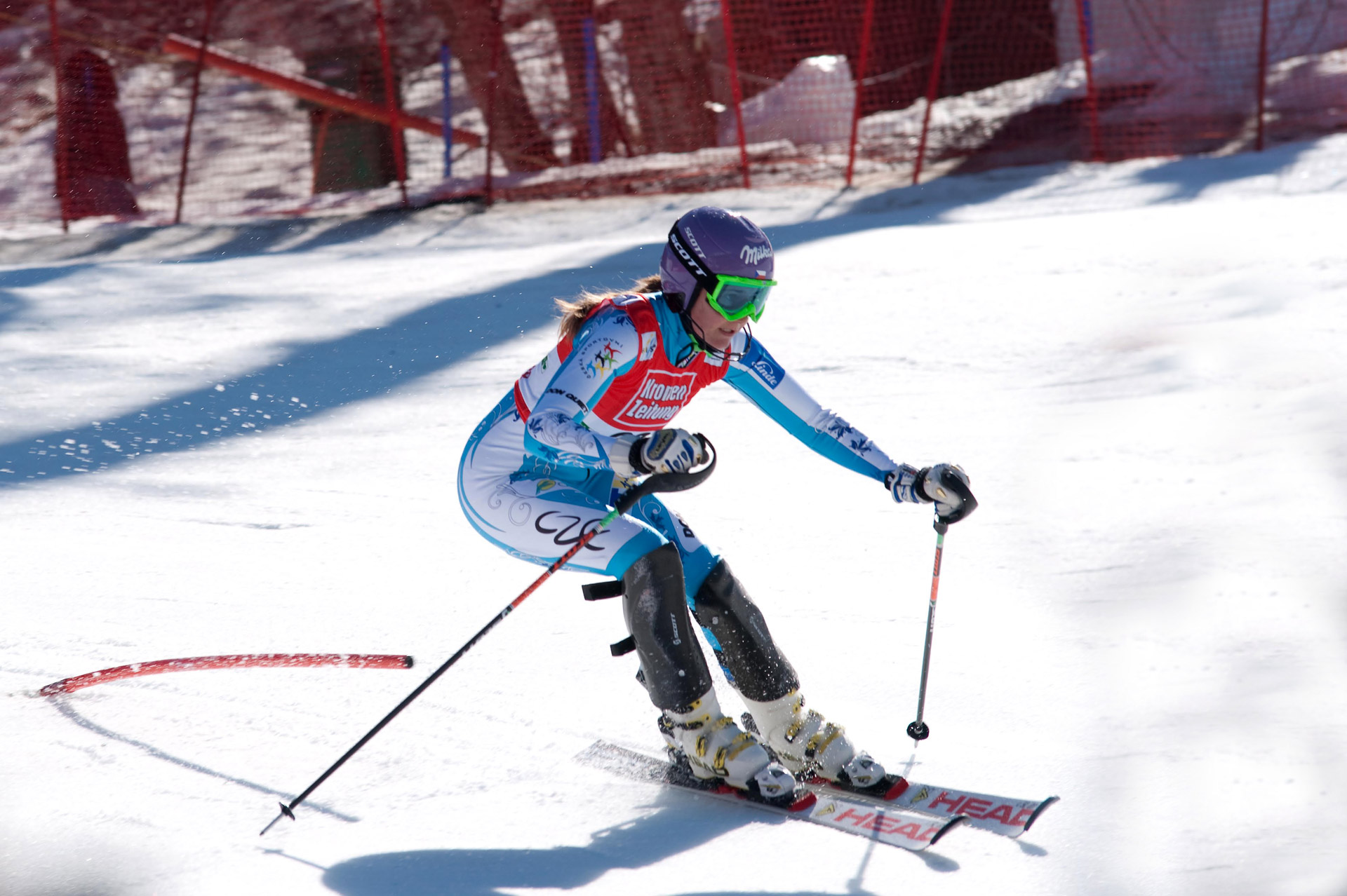 snow ski sarka zahrobska free photo