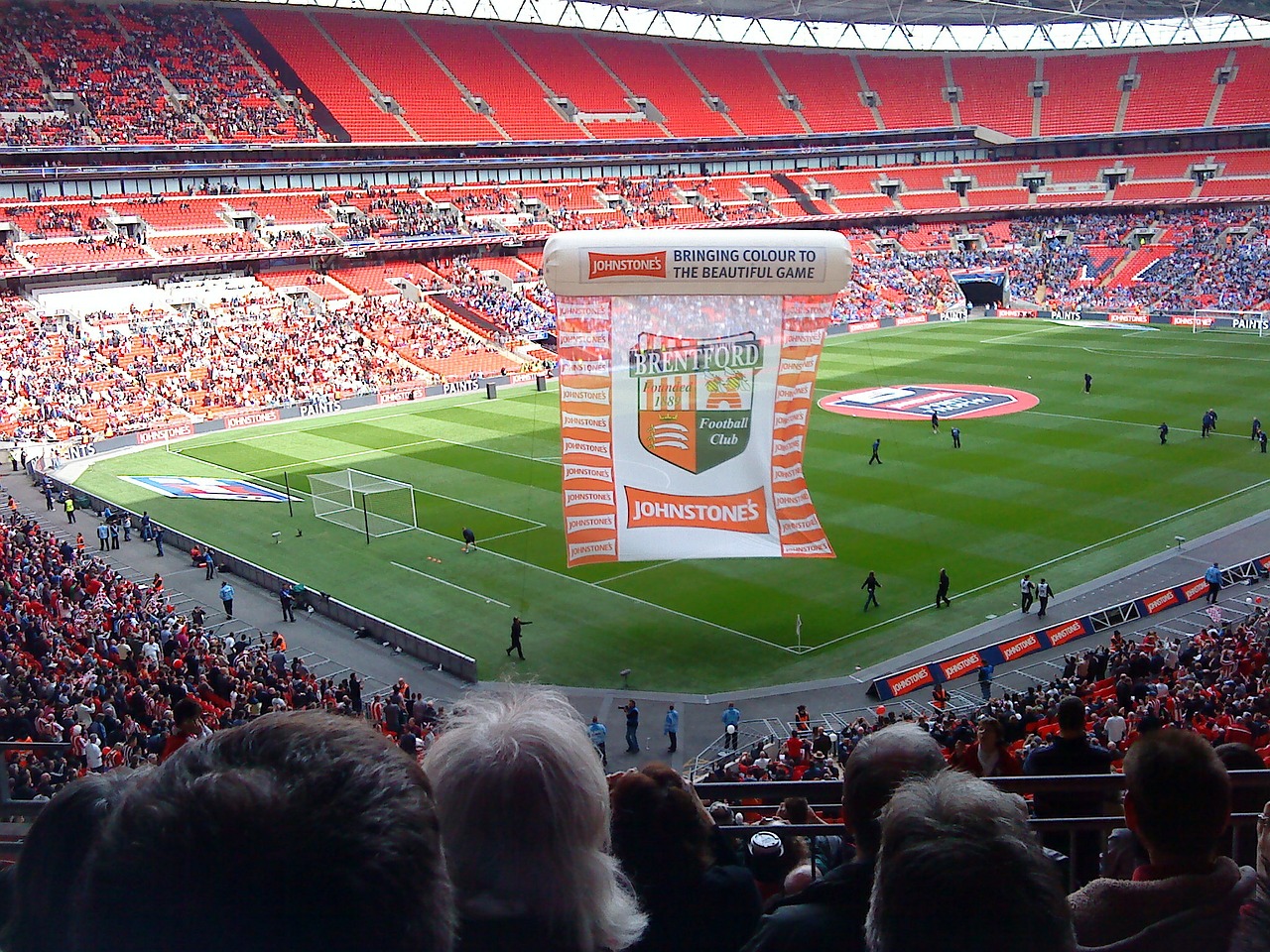 wembley stadium soccer free photo