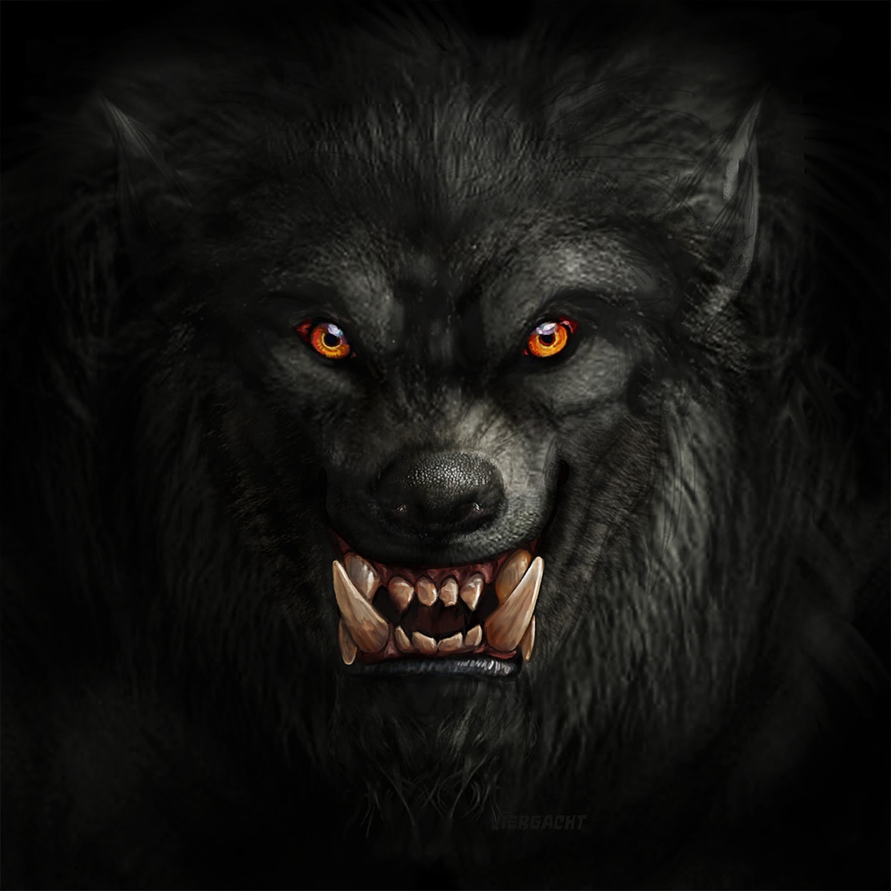 werewolf  wolf  monster free photo
