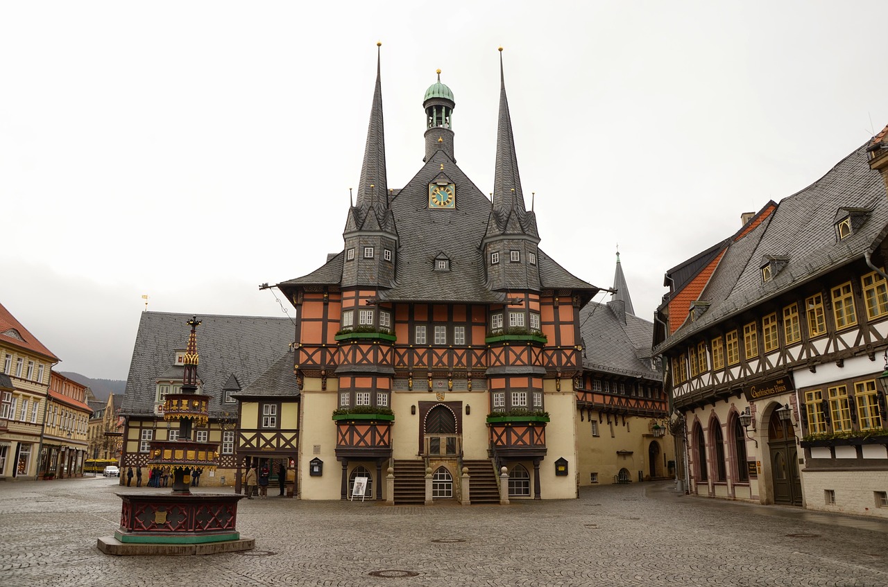 wernigerode town hall resin free photo