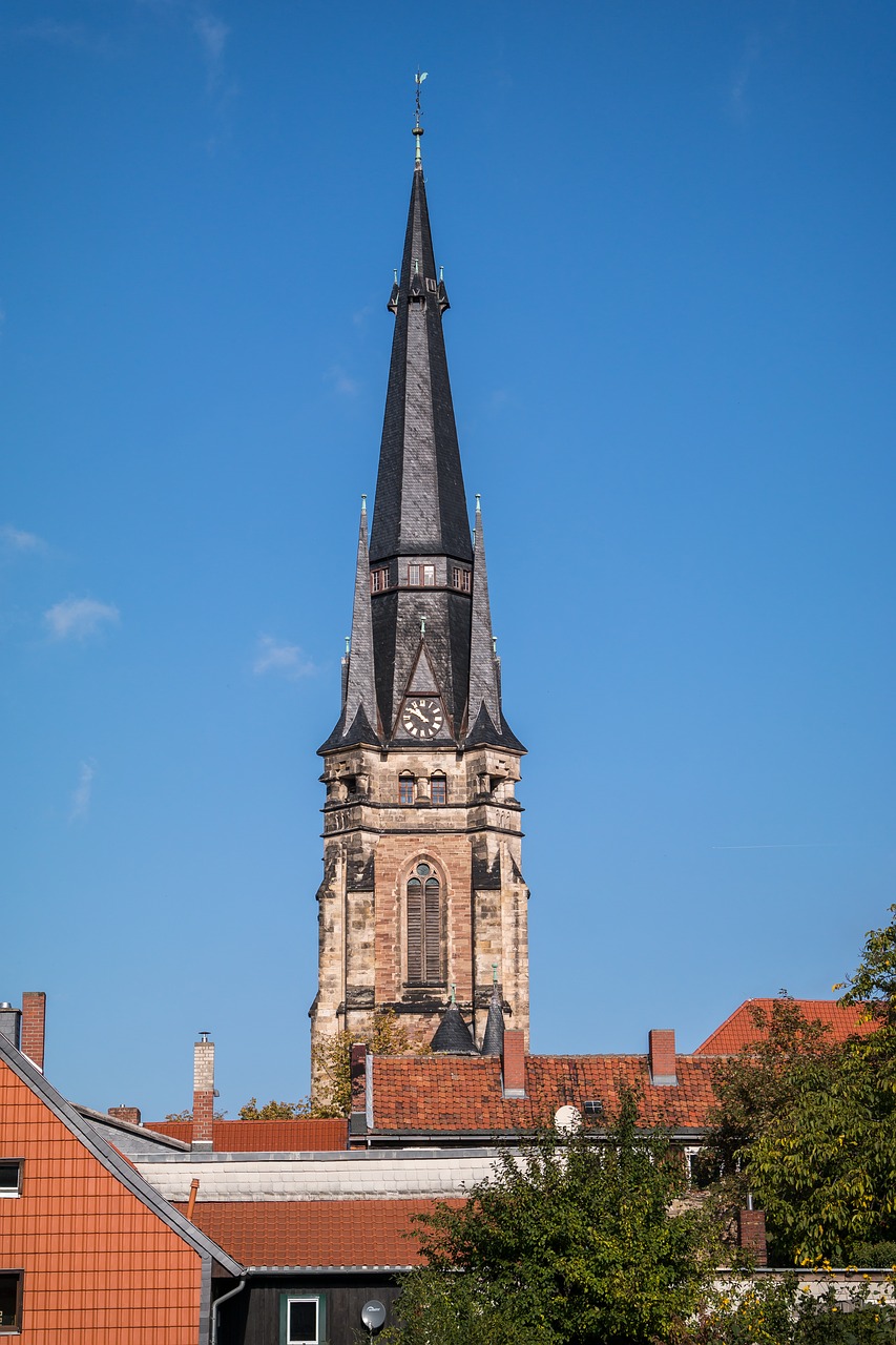 wernigerode steeple church of our lady free photo