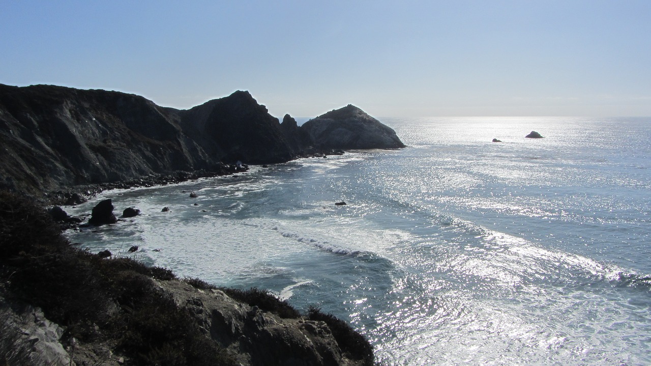 west coast ocean ocean view free photo