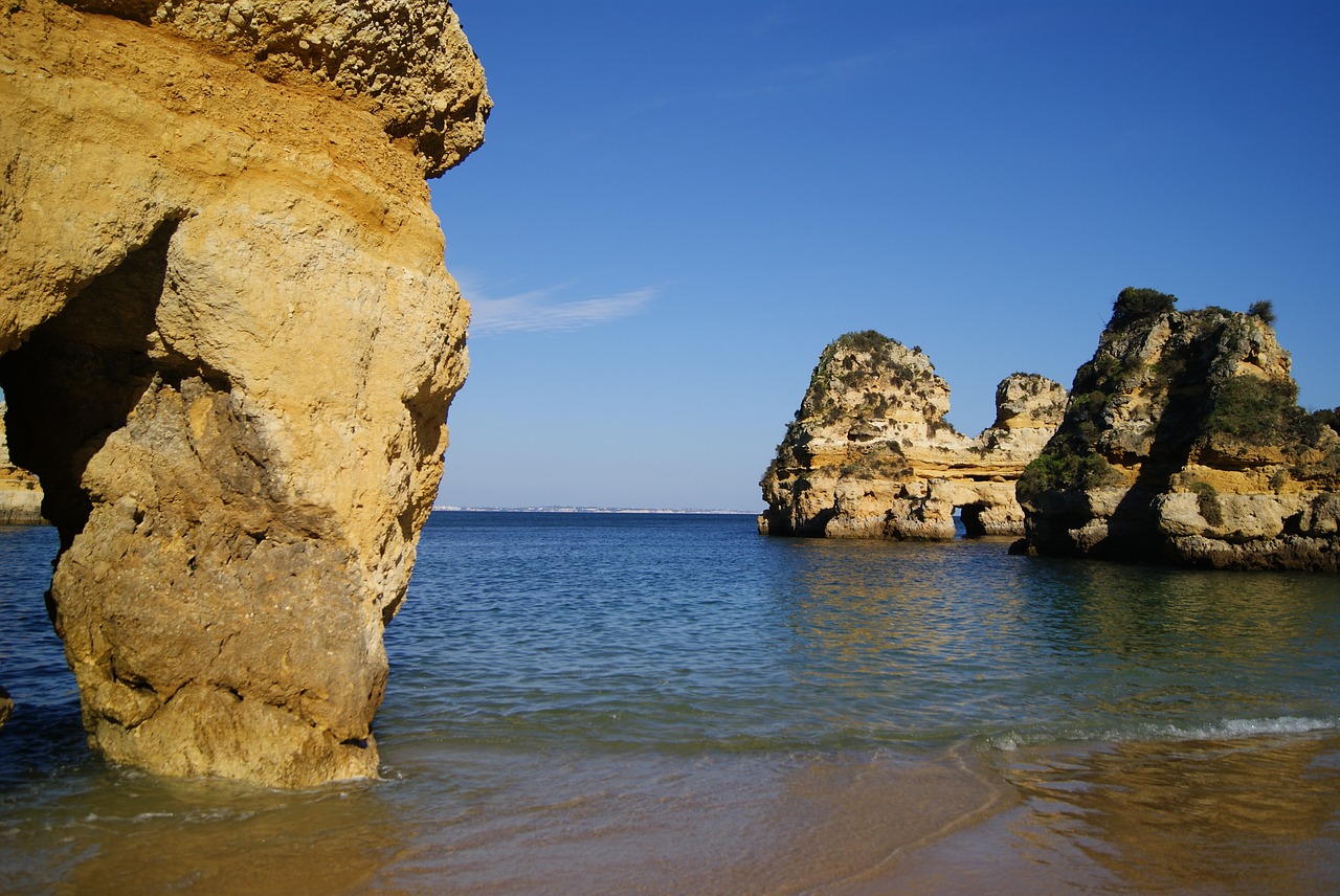 algarve west coast portugal tourism free photo