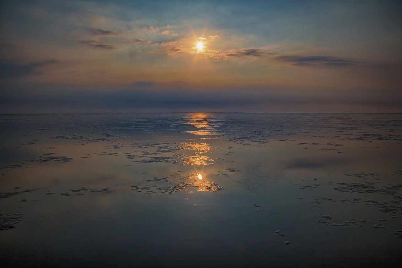 west frisian  noord-holland  sunset free photo