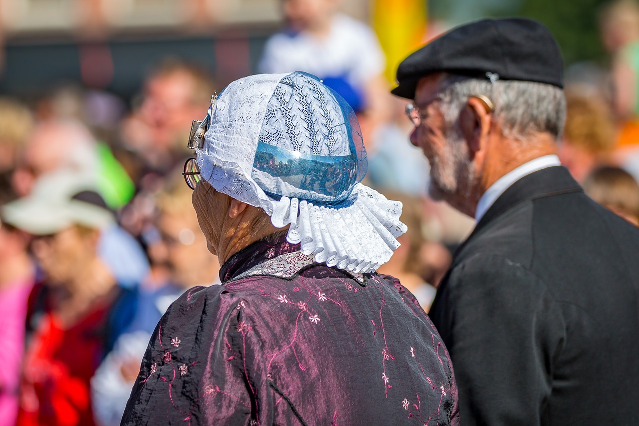 west frisian market schagen parade free photo