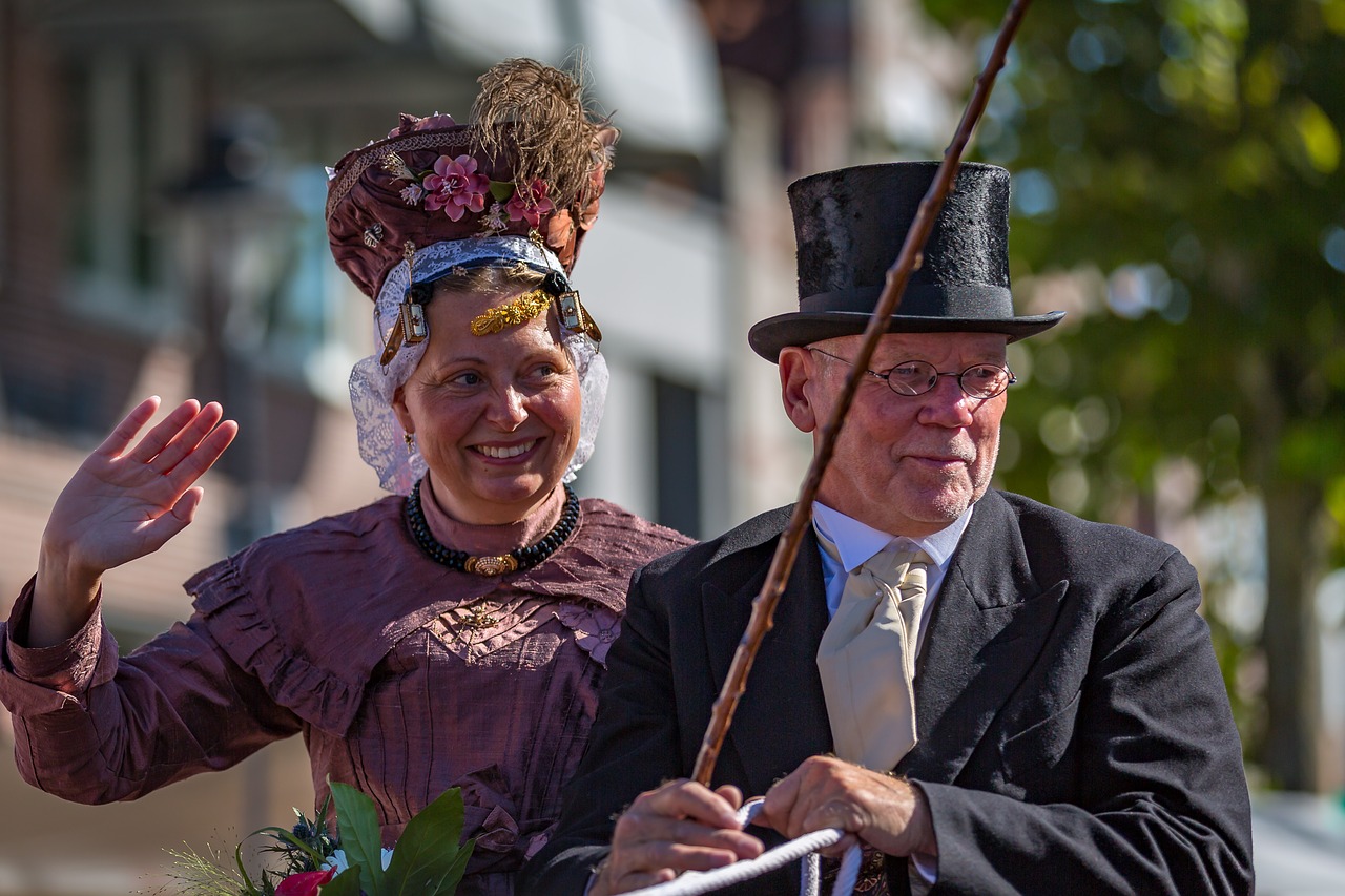 west frisian market schagen parade free photo