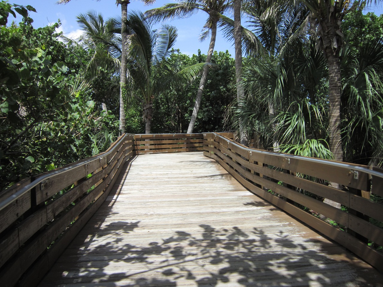 west palm beach bridge florida free photo