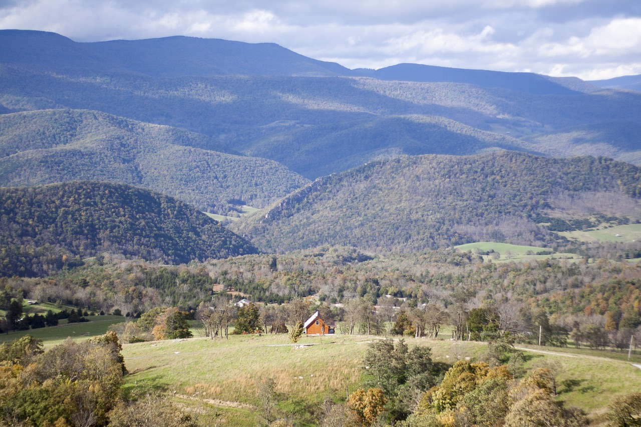 west virginia  fall  house free photo