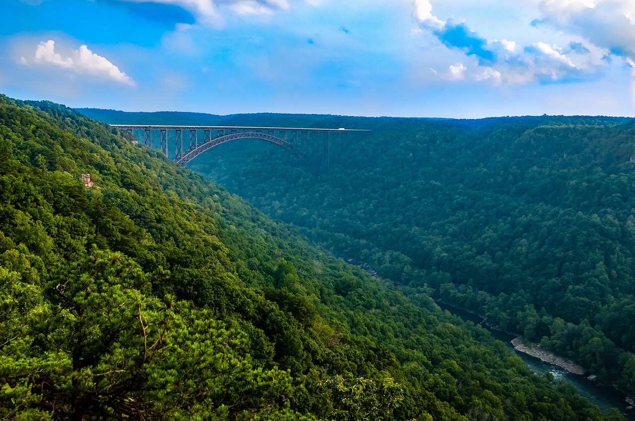 west virginia  mountains  new river gorge free photo