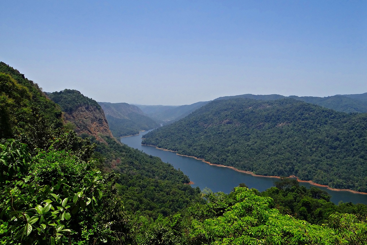 Western Ghats,sharavati River,valley,mountains,dense Forest - Free ...