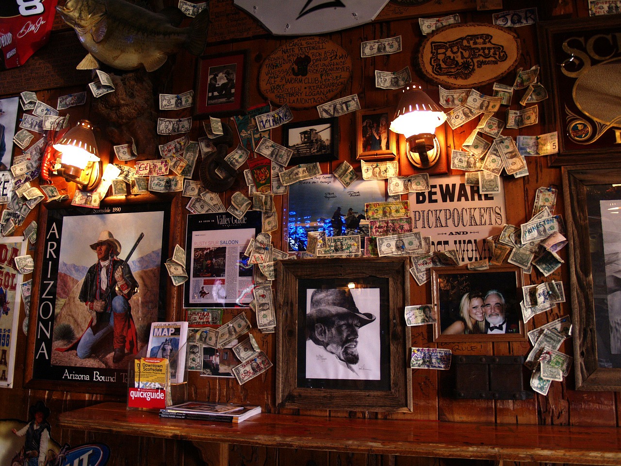 western saloon lifestyle bar free photo