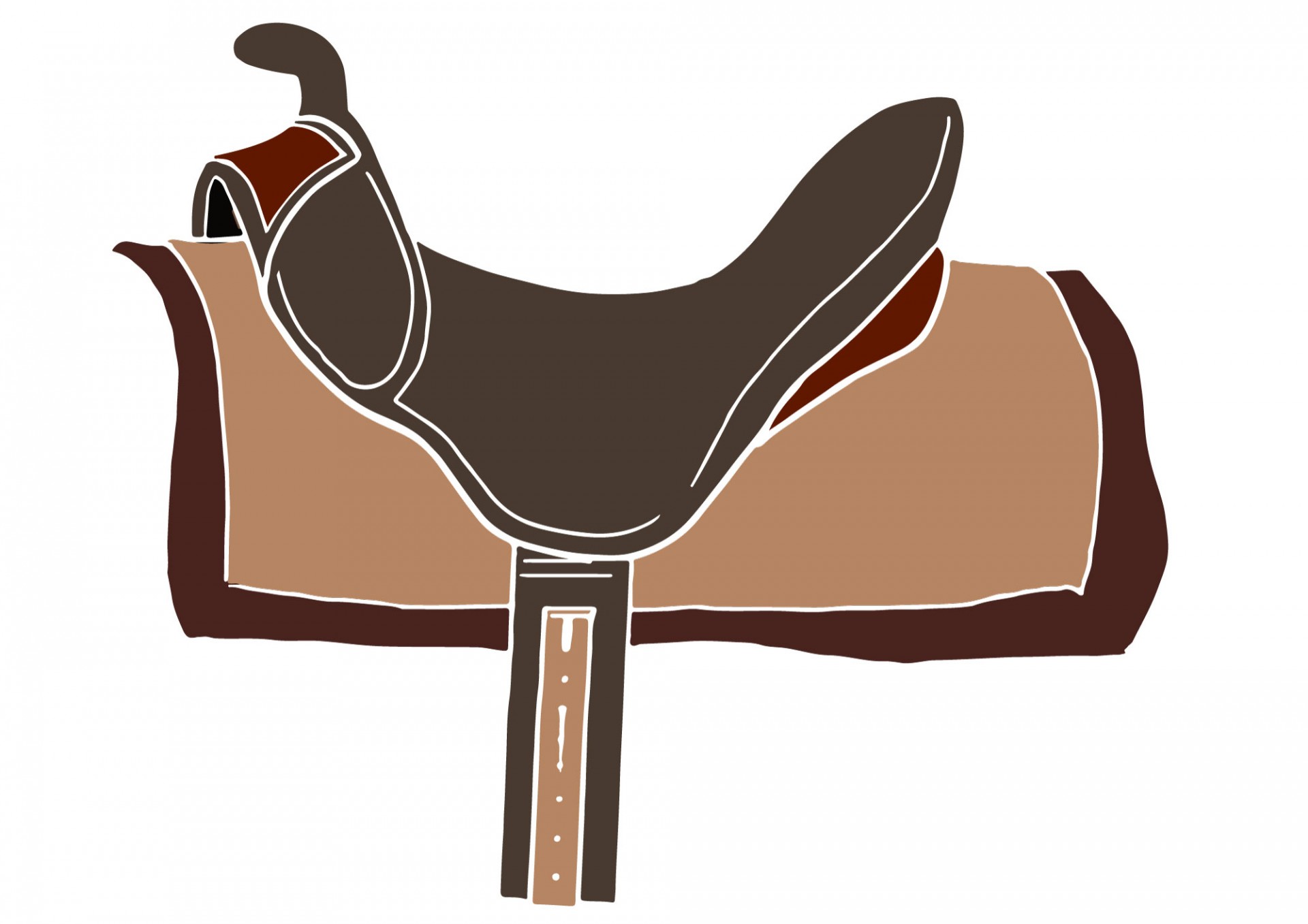 western saddle western saddles leather saddles free photo