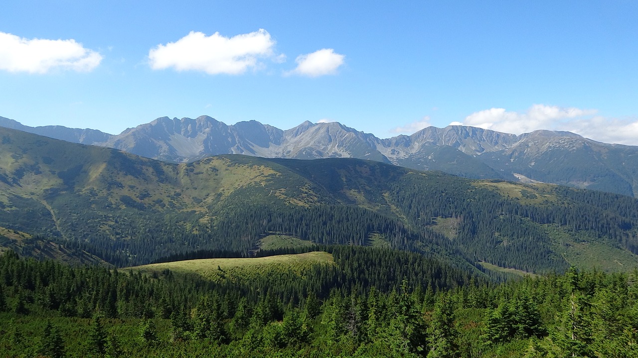 western tatras mountains landscape free photo