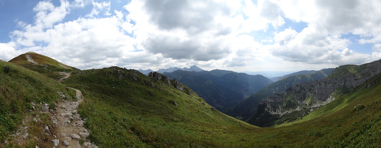 western tatras mountains trail free photo