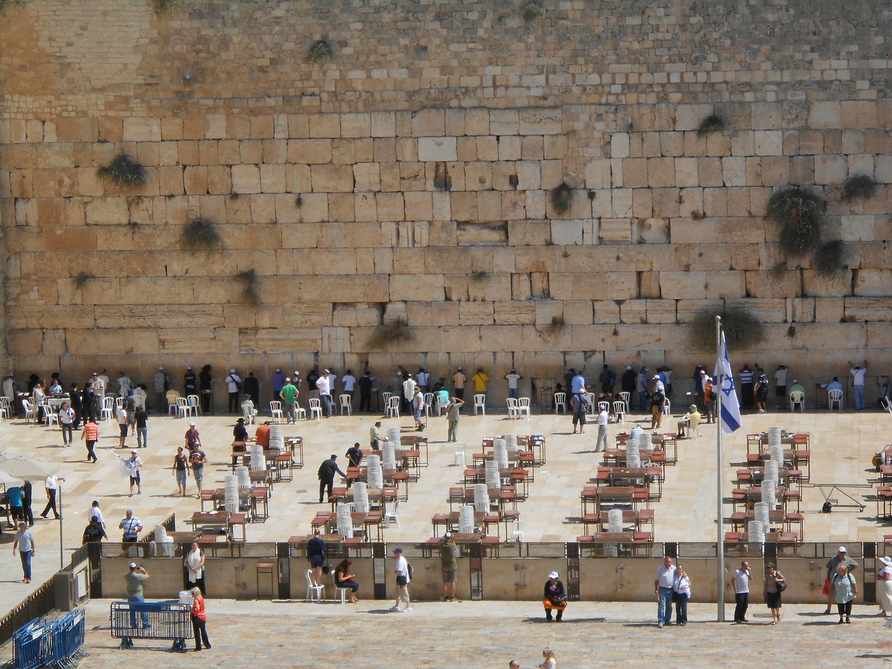 western wall jerusalem israel free photo