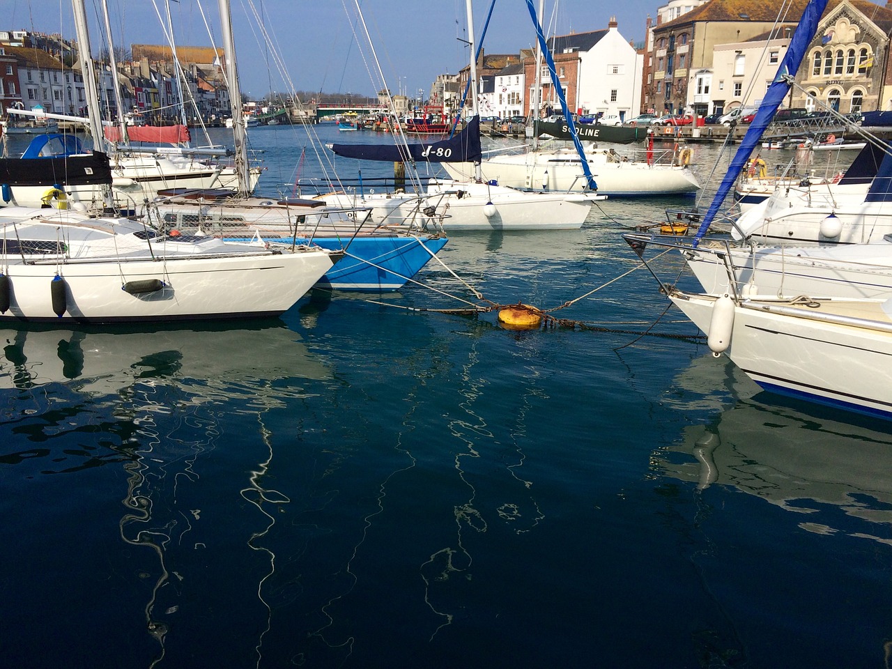 weymouth harbour water free photo