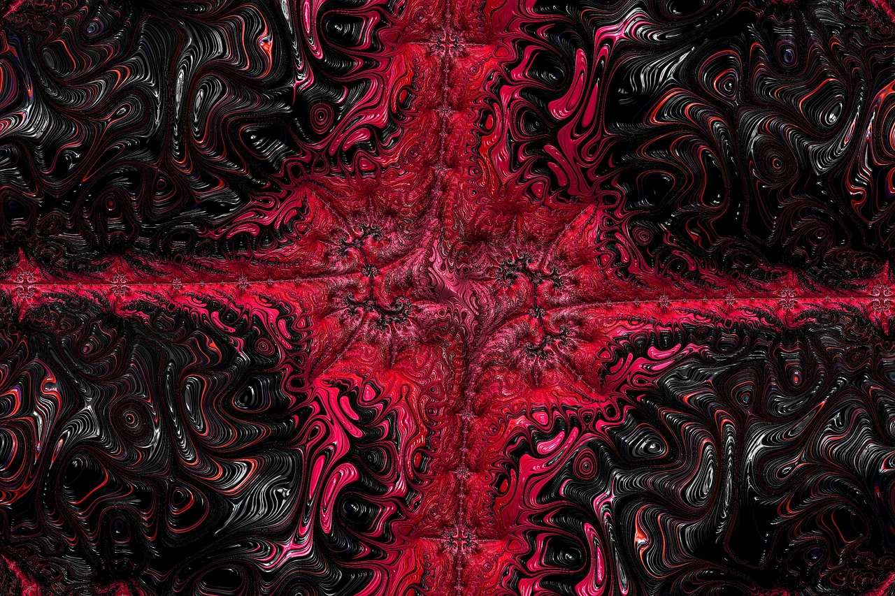 wgt  fractal  red free photo